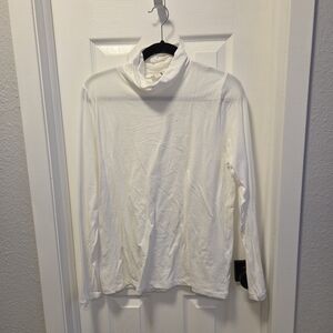 J. Crew Factory Cream Long Sleeve Turtleneck